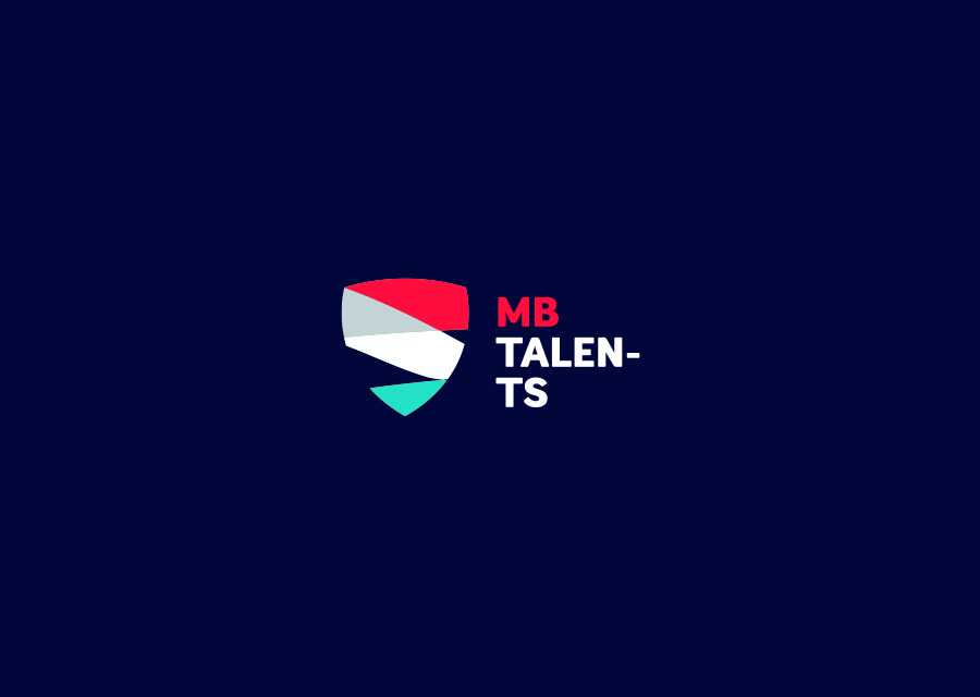 Logo MB Talents par l'agence Paoma
