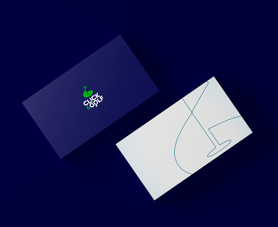 Cartes de visite Click & Golf