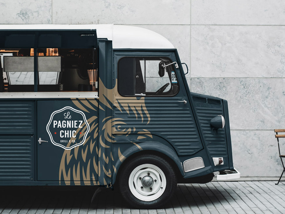 Camionnette Pagniez-Chic Designer par Paoma