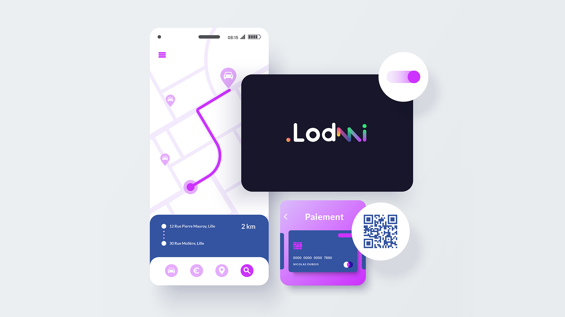 Carte Lodmobility Lodmi I by PAOMA® Agence de marketing Digitale