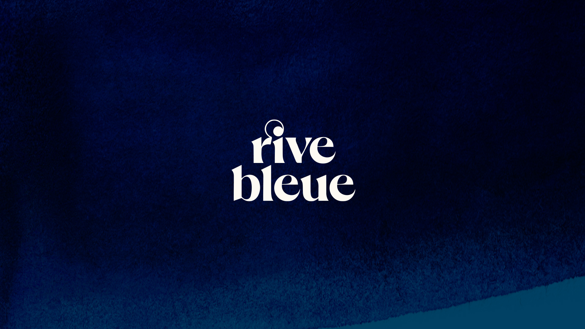 Logo Rive Bleue I by PAOMA® Agence de marketing Digitale